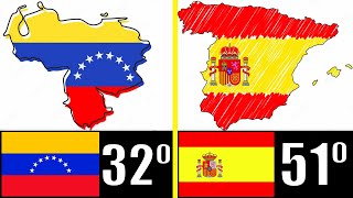 20 PAÍSES más GRANDES del mundo por superficie  Los países con más POBLACIÓN 🌎 [upl. by Nhtanhoj]