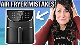 Top 12 Air Fryer MISTAKES → How to Use an Air Fryer [upl. by Tiram]