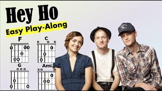 Hey Ho The Lumineers Guitar ChordLyric PlayAlong [upl. by Aremaj]