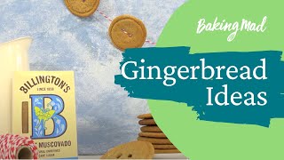 Gingerbread Ideas  Baking Mad [upl. by Toma]