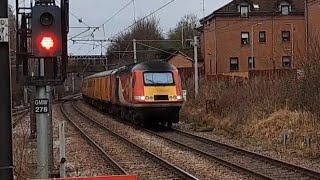 43 272 and 43 277 passing Whifflet 20124 [upl. by English]