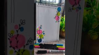 Amazing design💝🔥artviralvideo drawing shorts viralshorts design painting thetecreationcorner [upl. by Card]