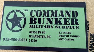 The Command Bunker mre militaryrations prepper militarysurplus [upl. by Sualkcin]