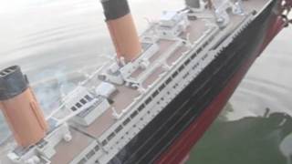 Model Titanic SPLITS 3 Portside highangle [upl. by Lindholm]