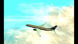 Boeing 737800 GTA San Andreas [upl. by Higley]