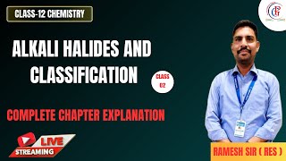 class 12 Nomenclature of alkali halides and preparation method  organic chemistry [upl. by Ahnavas217]