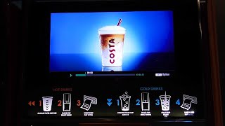 Costa Coffee Self Serve Machine In Cinema Malaysia [upl. by Maddie169]