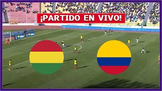 🔴 BOLIVIA vs COLOMBIA EN VIVO ⚽ ELIMINATORIAS SUDAMERICANAS  FECHA 9  LA SECTA DEPORTIVA [upl. by Navarro]