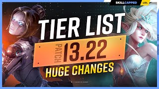 NEW TIER LIST for PATCH 1322  HUGE MAGE CHANGES [upl. by Akira]