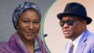 See What causes fight between Wike and FCT Senator ireti kingibe why He want to unseat her in 2027 [upl. by Letnohs]