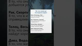 Во что знаки зодиака до последнего верят астрология гороскоп психология рек [upl. by Fernandez]