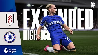 Fulham 02 Chelsea  Highlights  EXTENDED  Premier League 202324  Chelsea FC [upl. by Ohnuj533]