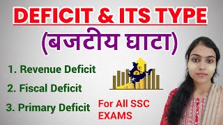 Deficit  Types of Deficit  Budget Deficit Concept Explained  Economics class 7 [upl. by Chud]