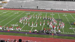 Bridge City High School Band 2011  UIL Region 10 Marching Contest [upl. by Strader]