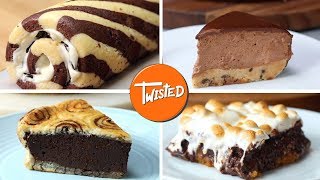 7 Best Twisted Chocolate Desserts  Chocolate Cake Recipes  Homemade Brownies  Twisted [upl. by Furgeson]