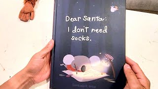 Dear Santa I dont need socks  read aloud kids quiet bedtime storybook [upl. by Grethel]