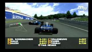 09 GP dAutriche  Jarno Trulli  Prost [upl. by Yrrab]