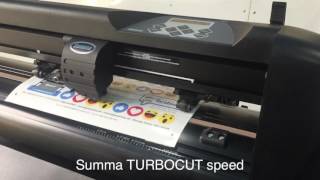 SummaCut D60 TurboCut Roll Plotter [upl. by Sadye]