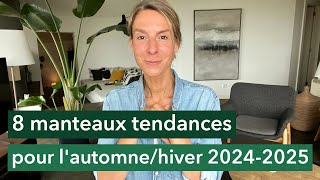 8 manteaux tendances pour l’automnehiver 20242025 [upl. by Josepha]