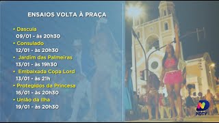 Carnaval em Florianópolis confira o cronograma dos desfiles Volta à Praça [upl. by Power186]