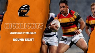 RD 8 HIGHLIGHTS  Auckland v Waikato Mitre 10 Cup 2020 [upl. by Zilef]