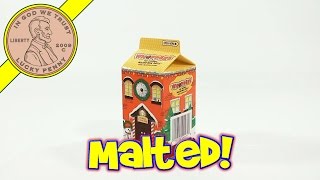 Whoppers Town Hall Malted Milk Balls  Christmas Candy Tasting Food Review [upl. by Juno]