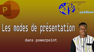 Les mode de présentation dans PowerPoint [upl. by Yasdnil]