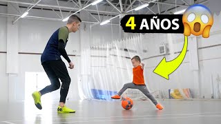 3 TRUCOS DE FÚTBOL PARA NIÑOS  Habilidades de Fútbol Tutorial [upl. by Lemyt]