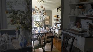 Fall Dining Room Inspiration  Using Beautiful Thrifted Treasures falldecor [upl. by Matias]