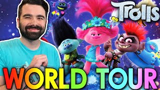 TROLLS WORLD TOUR IS BETTER THAN THE FIRST Trolls 2 Movie Reaction First Time Watching [upl. by Kcirtapnhoj]