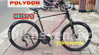 Sepeda Hybrid Polygon Heist 5  edisi 2019 [upl. by Mussman]