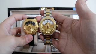 Versace Jump Hour Dylos Watches versace watch [upl. by Nonnaer846]