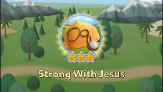 Stones Slings and Giant Things Strong With Jesus  BIBLE ADVENTURE  LifeKids [upl. by Caresa]