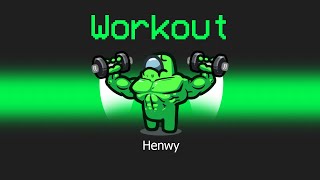 NEW WORKOUT IMPOSTOR Mod in AMONG US [upl. by Jacinta]