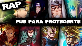 🖤 FUE PARA PROTEGERTE 🖤  SACRIFICIOS DEL ANIME  MOMENTOS TRISTES DEL ANIME AMV  Proii Raps [upl. by Noemis]