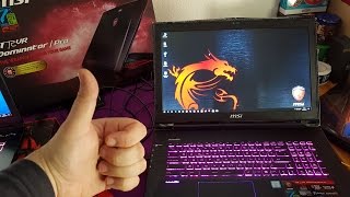 MSI GT72VR 7RD DOMINATOR 120Hz  Unboxing amp Test Gaming en Español  SIABYTECOM [upl. by Nirahs]