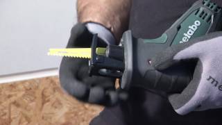 Metabo AkkuSäbelsäge  Cordless Sabre Saw SSE 18 LTX Compact [upl. by Prestige958]