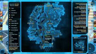 SWTOR Datacrons of Alderaan Empire  A Guide by Degren of Friends and Pals [upl. by Irrabaj]