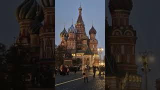 St Basils Cathedral Moscow Russia [upl. by Paucker267]