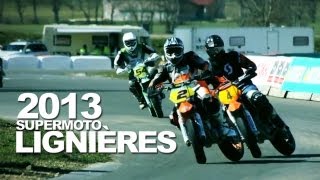 Supermoto Lignières 2013 [upl. by Airyt]