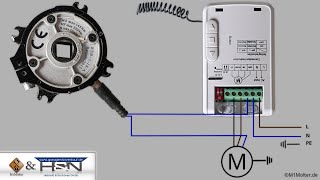 Einbau  Anschluss der Rolltorsteuerung Ecoline TM 5030 [upl. by Daht768]