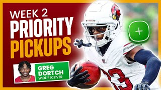 Top 10 Fantasy Football Waiver Wire Pickups for Week 2  Priority Adds 2024 [upl. by Verity]