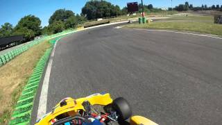 1er fois en Kart 125 à boite [upl. by Laurance492]