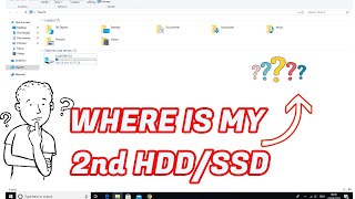 WHAT TO DO IF SECOND SSD HARD DRIVE NOT SHOWING UP  IMPORTANT TIPS [upl. by Olegnaid]