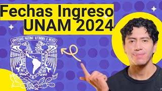 Fechas Convocatoria UNAM 2024 Escolarizada y SUAyED [upl. by Yennep]