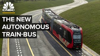 How An Autonomous TrainBus Hybrid Could Transform City Transit [upl. by Adnoyek]