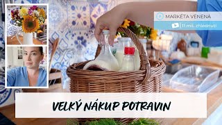 Jsem zpět❗️ Velký rodinný nákup potravin 🛍️ Podzimní dekorace 🍁 Pokračování školky 👧🏼  VLOG 25 [upl. by Beaumont]