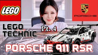 💖LEGO Technic Porsche 911 RSR  Finale  lego porsche porsche911 racing car happynewyear 2024 [upl. by Oilenroc795]