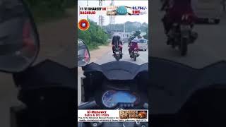 Objectionable actions on common Motorcycle in Hyderabad [upl. by Andi]