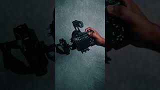 FX3 camera rig setup📸💀 sony alpha sonyzve10 photography [upl. by Onailerua]